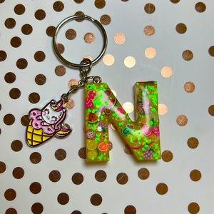 Keychain letter N
